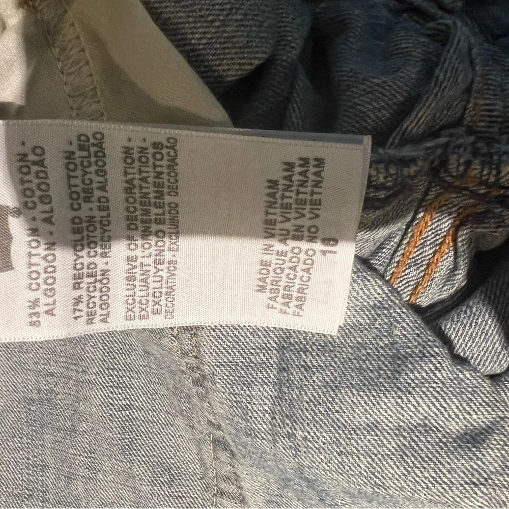 Levi’s Classic Blue Denim Shorts